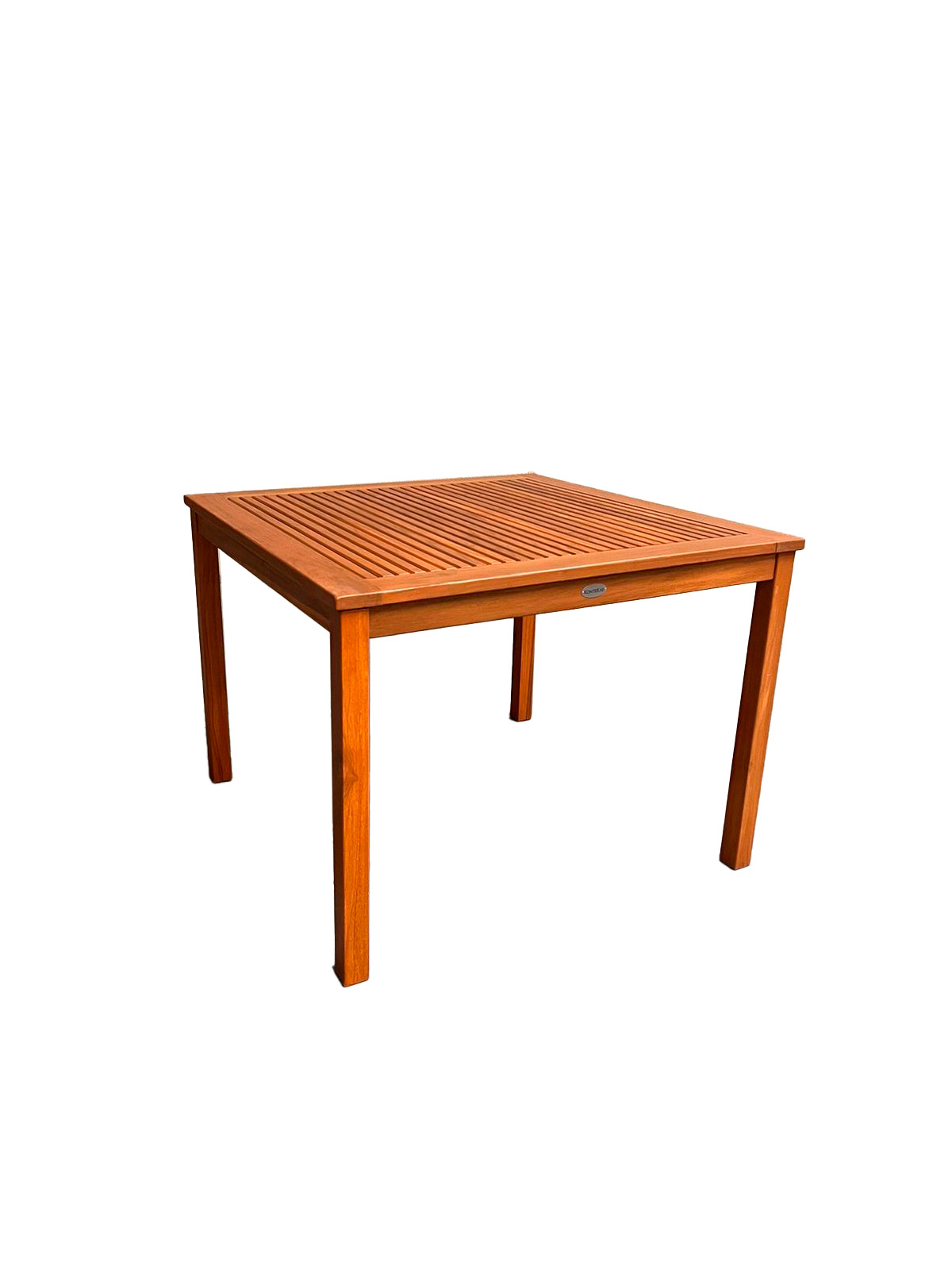 Mesa Cuadrada Emma de Teca 1x1 m