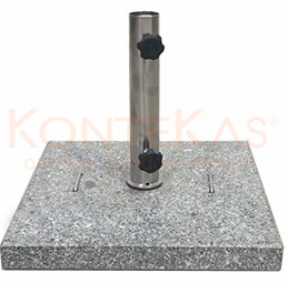 Base de Granito Blanco de 35 kg Para Sombrilla